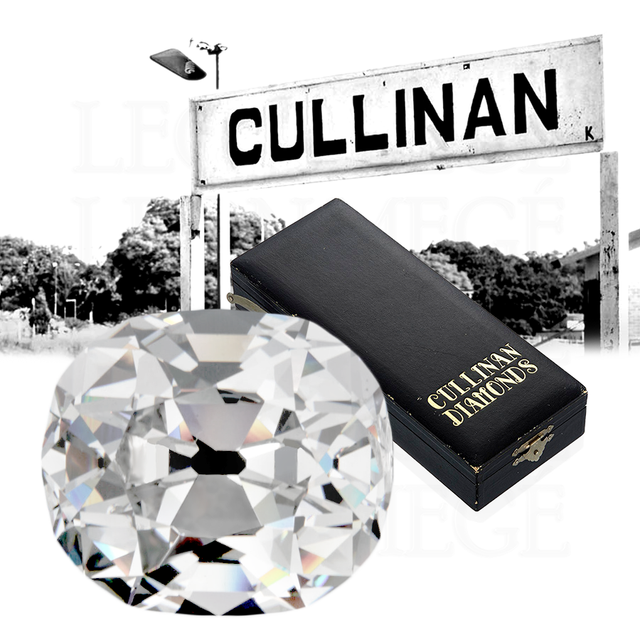 Cullinan II famous diamond illustration