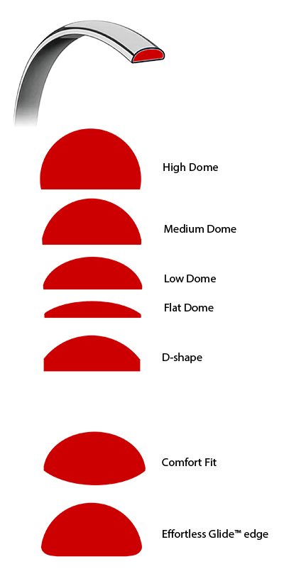 Wedding band profiles by Leon Mege