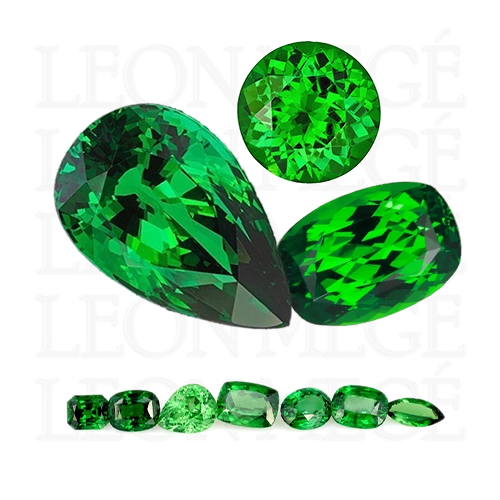 Tsavorite garnet