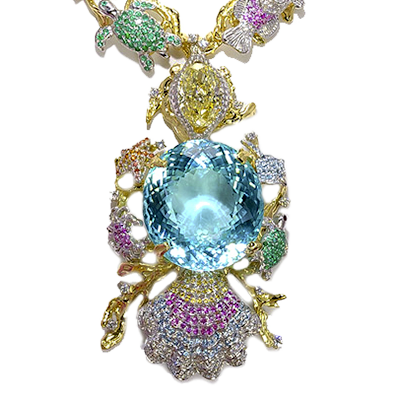 The Ethereal Carolina Divine Paraiba” comes in at exactly 191.87 carats