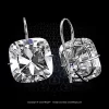 Leon Mege Brooklyn Twins II important eardrops with True Antique cushion diamonds over 30-carat each in delicate compass prongs e8041