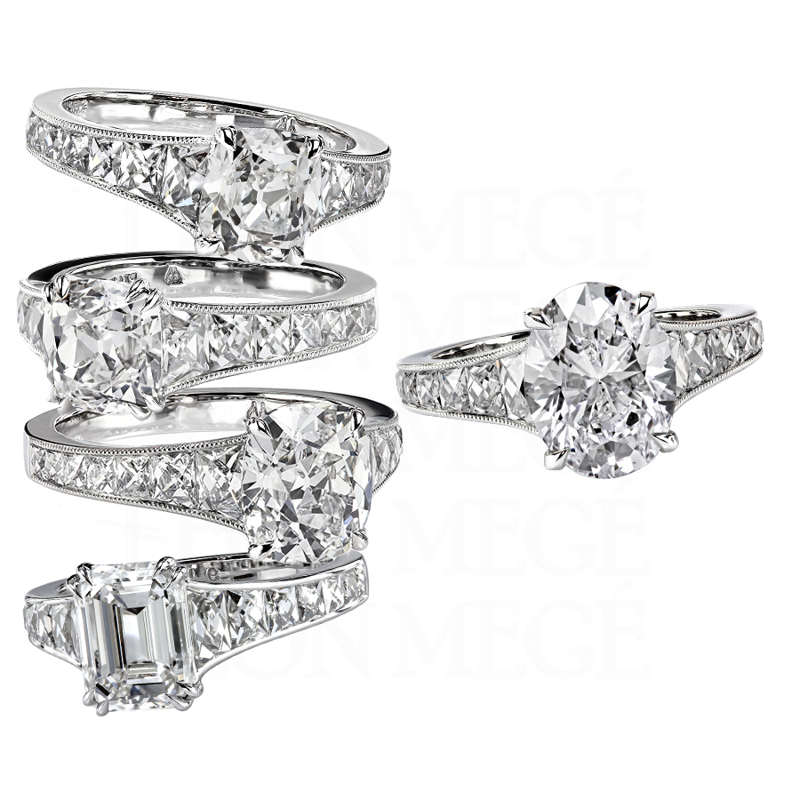 Leon Mege exclusive Mon Cheri ring illustration