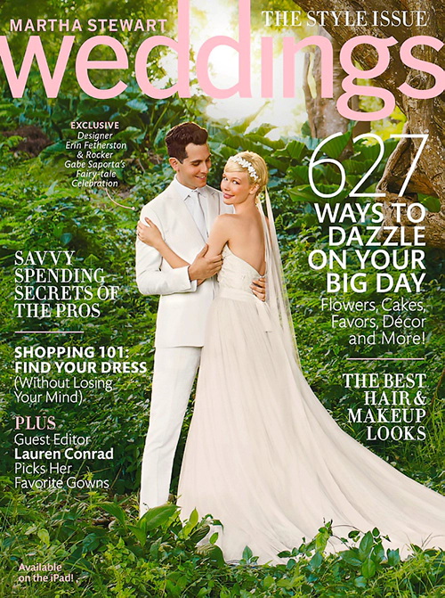 Leon Mege Martha Stuart Wedding magazine