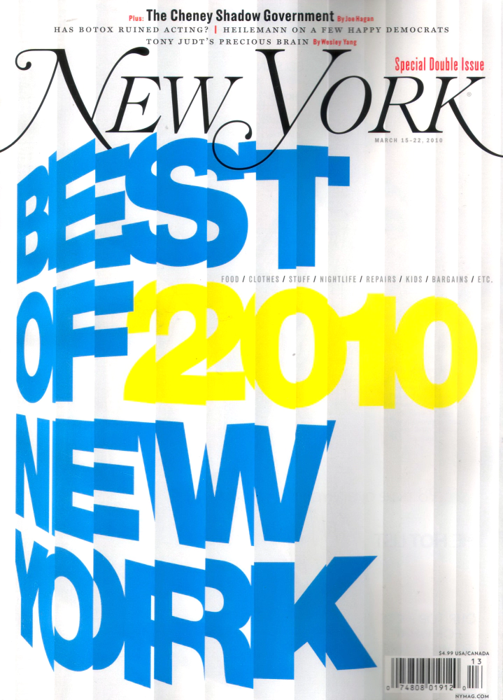 Best of New York Leon Mege magazine cover