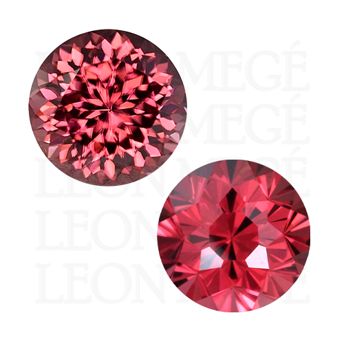 Taafeite pink zircon