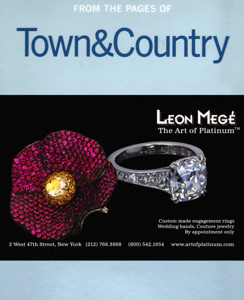 Leon Mege Town and country ad