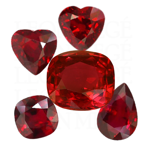 Colors hot sale of rubies