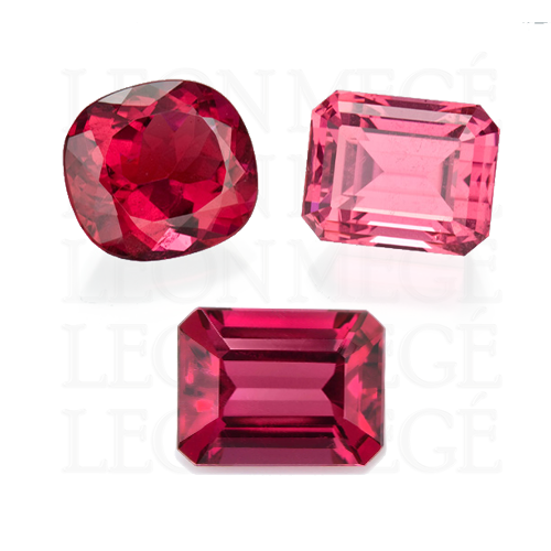 Rubellite tourmaline illustration