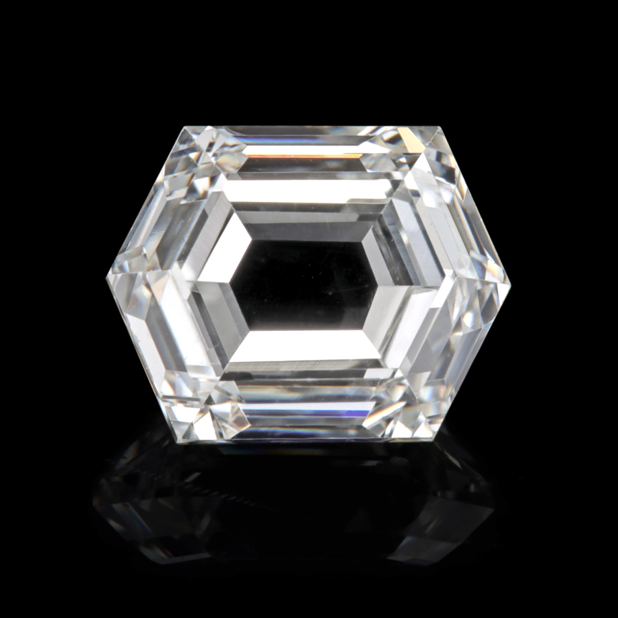 0.55 ct H/VVS1 hexagon diamond GIA 6197902702