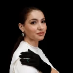 Leon Mege hand-pierced Art Deco style puffed earring drops with Colombian emeralds and natural diamonds in antiqued silver e8796